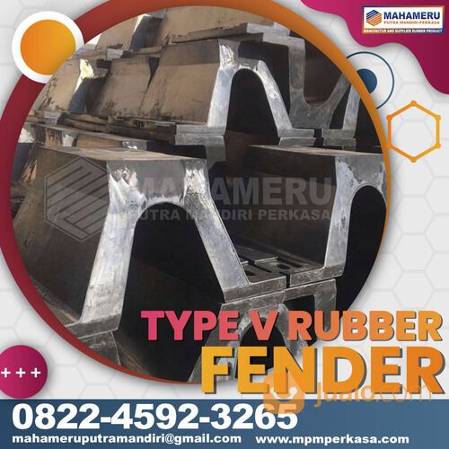 Karet Fender V - Rubber Fender V Dermaga/Pelabuhan Termurah