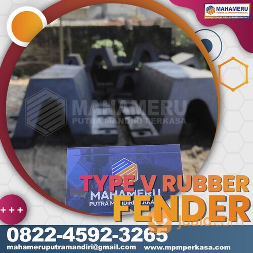 Karet Fender V - Rubber Fender V Dermaga/Pelabuhan Termurah
