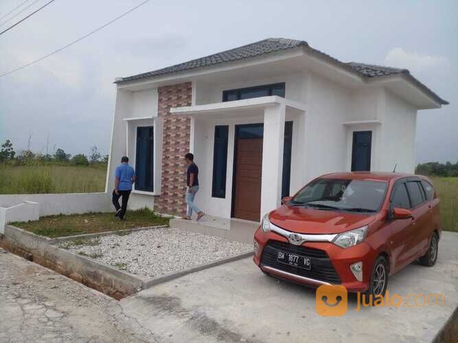 rumah type 36 di jl garuda sakti km 7 dp 0 %