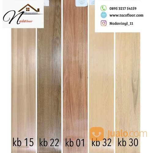 Vinyl Lantai lembaran Motif Kayu Kangbang Tebal 2 mm
