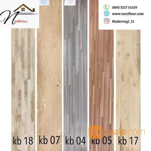 Vinyl Lantai lembaran Motif Kayu Kangbang Tebal 2 mm