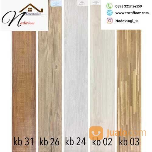 Vinyl Lantai lembaran Motif Kayu Kangbang Tebal 2 mm