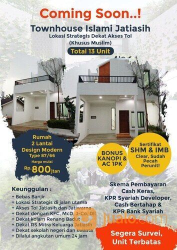 Perumahan Jatiasih Bekasi | Perumahan Daerah Jatiasih Bekasi