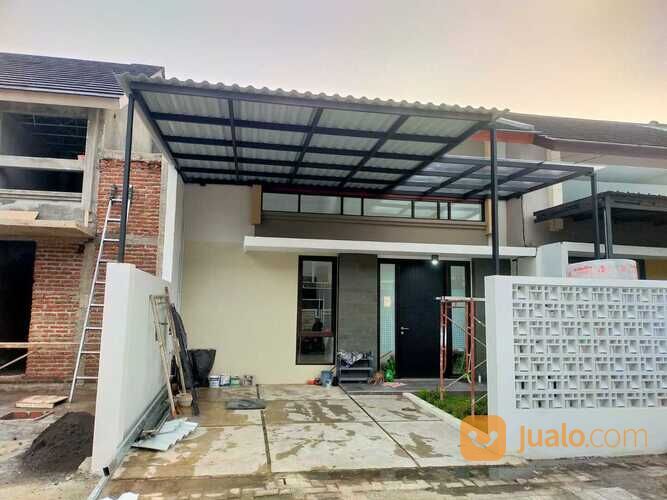 Kanopi rooftop rangka besi hollow kremona