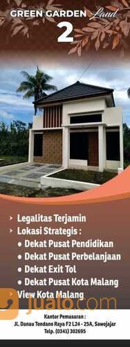 Perumahan Kota Malang Mulai 300 Jutaan Green Garden Land 2