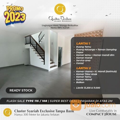 Rumah Ready Stock Bintaro Dekat Ke Masjid Jami Bintaro Jaya Nego