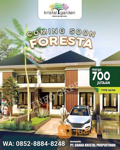 Kristal Garden Free All In Dekat Stasiun Dan Tol Cibinong Sentul Bogor Depok