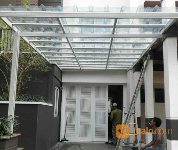 Jasa pasang kanopi dan rangka atap baja ringan