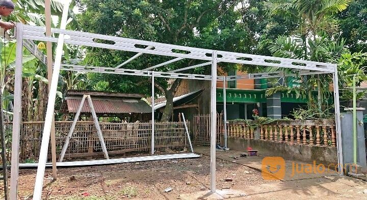 Jasa pasang kanopi dan rangka atap baja ringan