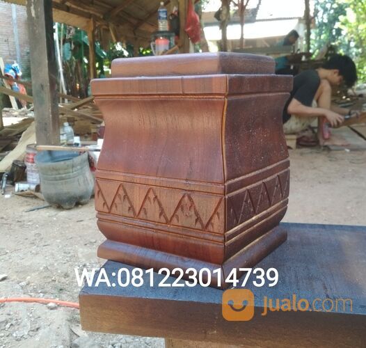 umpak soko kayu jati murah