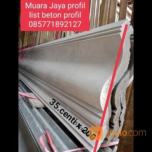 Harga list plang profilan beton murah depok
