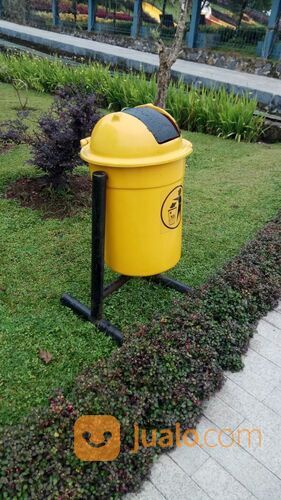 Tempat Sampah Gantung Fiberglass Bulat 70 liter