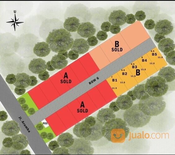 Rumah Kost Arumba Hills Residence kawasan strategis dekat kampus