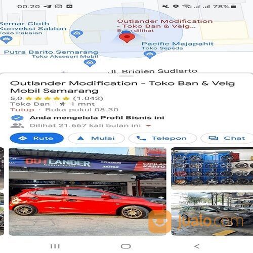 Velg Mobil HSR Hiroshima For Avanza Xenia Mobilio Yaris Swift