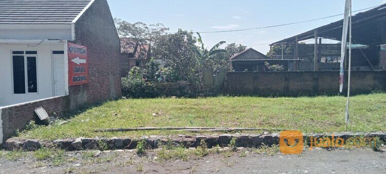 Rumah dengan Dinding Bata Merah Desain Bebas