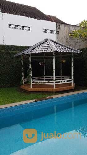 Rumah Full Furnished + Kolam Renang di Rumah Komplek Tasbi 2