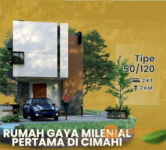Rumah di Kolmas Kolonel Masturi, Cipageran Kota Cimahi Utara Perumahan