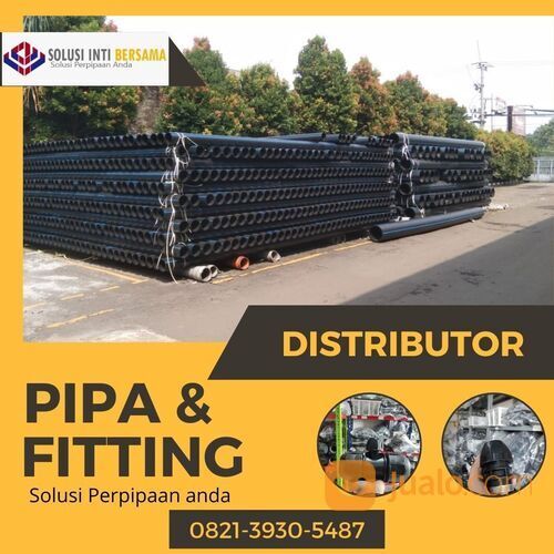 pipa hdpe rucika ukuran 4" panjang 6m/btng pn 10 sdr 17 free ongkir