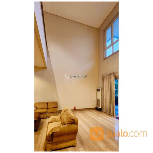 rumah mewah siap huni long golf view semi furnished, Bukit Darmo Golf (BDG) Surabaya barat.