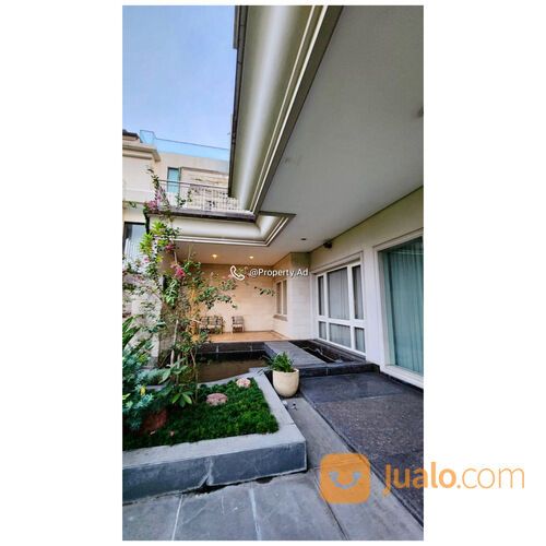 rumah mewah siap huni long golf view semi furnished, Bukit Darmo Golf (BDG) Surabaya barat.