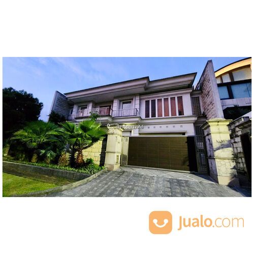 rumah mewah siap huni long golf view semi furnished, Bukit Darmo Golf (BDG) Surabaya barat.