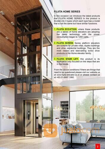 LIFT RUMAH HEMAT LISTRIK