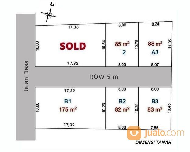 Hanya 750 rb/m2 Tanah SHM Desa Cikawao Pacet Bandung