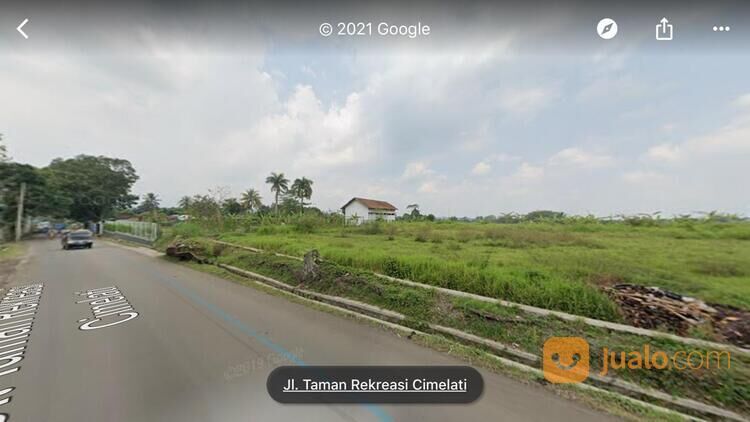 Tanah Dipinggir Jalan Taman Rekreasi Cimelati Cicurug Sukabumi