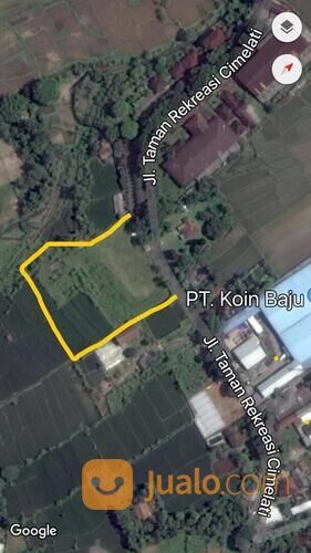 Tanah Dipinggir Jalan Taman Rekreasi Cimelati Cicurug Sukabumi