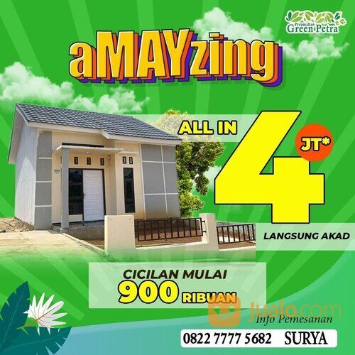 Rumah Baru Lokasi Strategis Dalam Perumahan Green Petra Muara Bungo