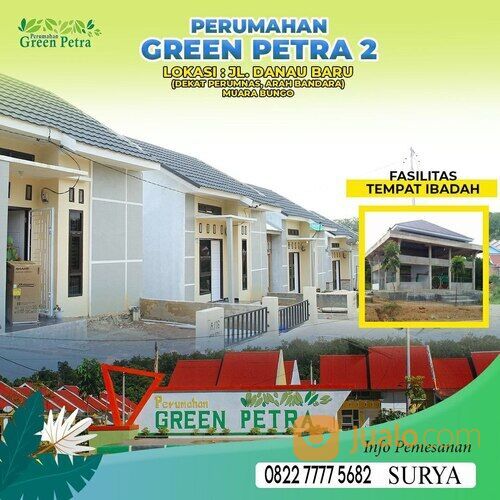 Rumah Baru Lokasi Strategis Dalam Perumahan Green Petra Muara Bungo