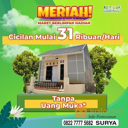 Rumah Baru Lokasi Strategis Dalam Perumahan Green Petra Muara Bungo