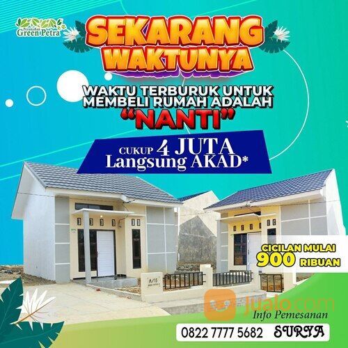 Rumah Baru Lokasi Strategis Dalam Perumahan Green Petra Muara Bungo