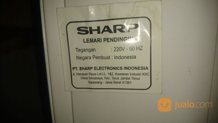 Kulkas Showcase Sharp Bekas Rusak