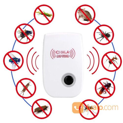Alat Pest Control Ultrasonic pembasmi Serangga, Kecoa, Nyamuk dan pengusir Tikus