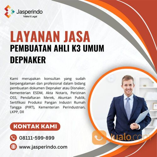PEMBUATAN AHLI K3 UMUM DEPNAKER