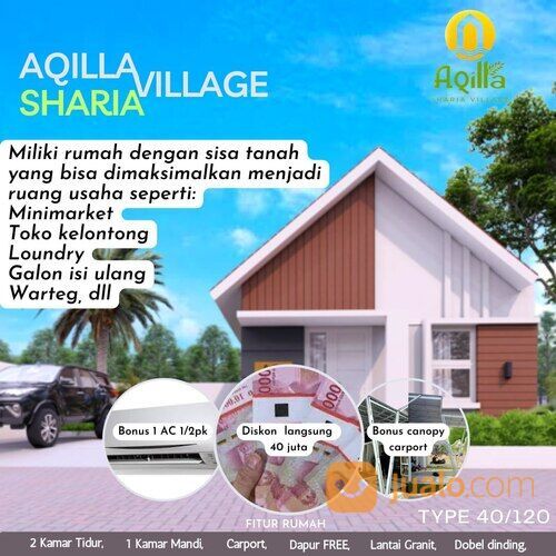 RUMAH DEKAT STASIUN KRL CIKARANG MURAH 2 LANTAI SYARIAH SUKATANI BEKASI