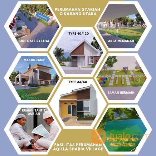 RUMAH DEKAT STASIUN KRL CIKARANG MURAH 2 LANTAI SYARIAH SUKATANI BEKASI