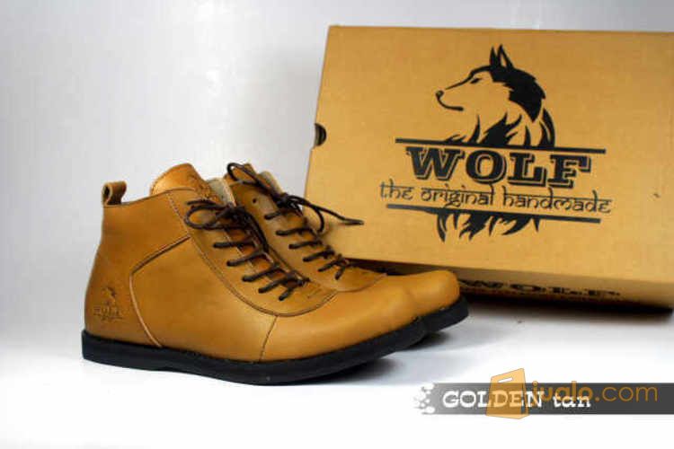 SEPATU BRODO KULIT ASLI