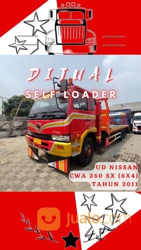 Self Loader UD NISSAN CWA 260 SX Tahun 2011 6x4
