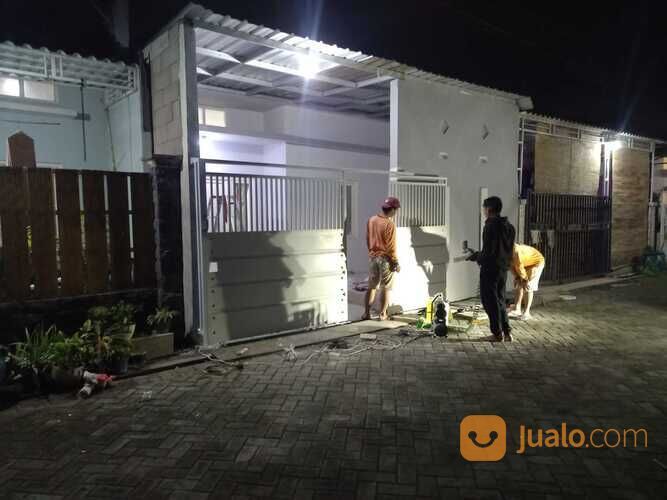 PAGAR GESER PLAT MINIMALIS