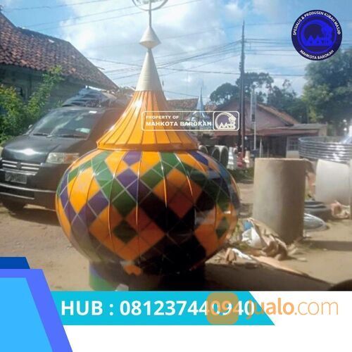 Kubah Masjid Miror Gold - Kubah Masjid Aluminium