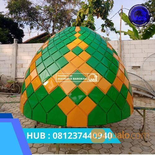 Kubah Masjid Miror Gold - Kubah Masjid Aluminium