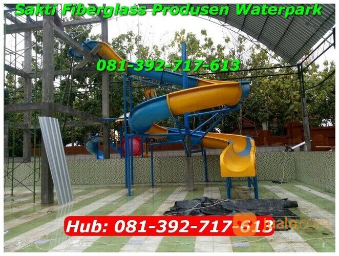 Produsen wahana perosotan waterboom kolam renang lengkap berkualitas