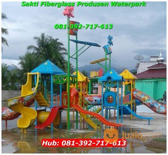 Produsen wahana perosotan waterboom kolam renang lengkap berkualitas