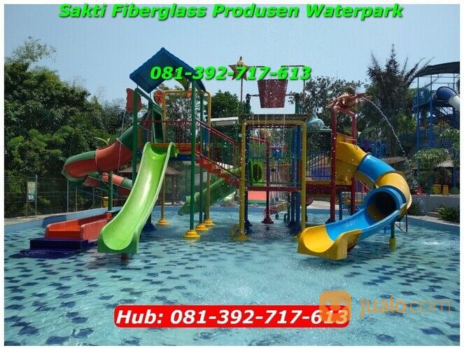 Produsen wahana perosotan waterboom kolam renang lengkap berkualitas