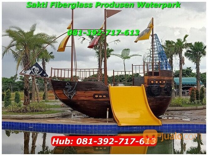 Produsen wahana perosotan waterboom kolam renang lengkap berkualitas