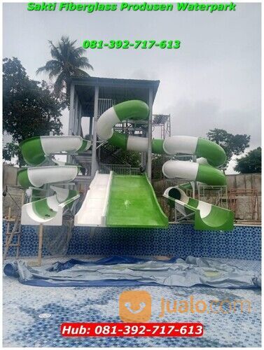 Produsen wahana perosotan waterboom kolam renang lengkap berkualitas