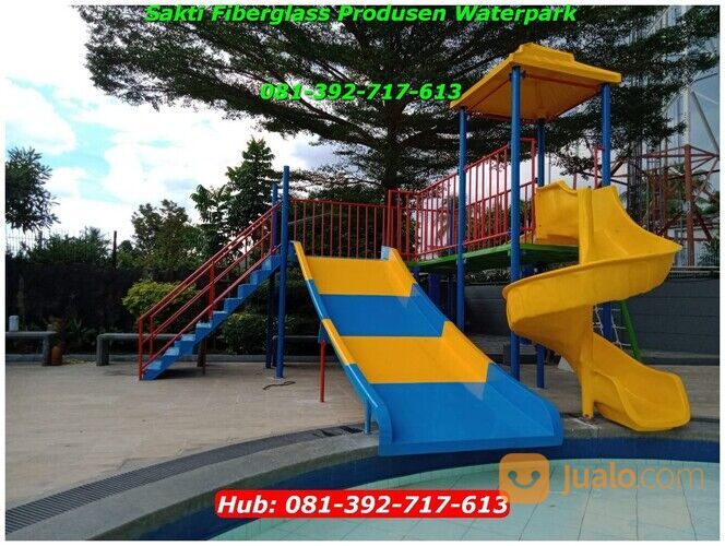 Produsen wahana perosotan waterboom kolam renang lengkap berkualitas