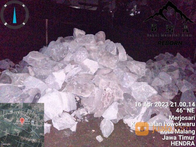 Batu Belah Lumajang Cocok Untuk Pondasi Dengan Harga Murah Siap Kirim